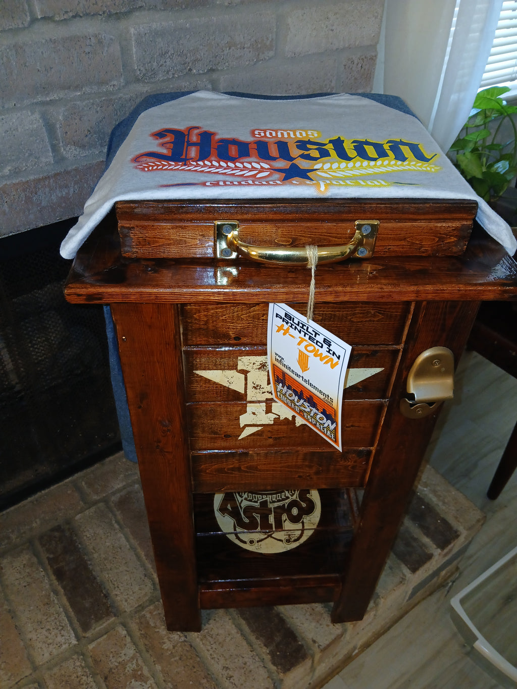 Astros Rustic Mini Cooler