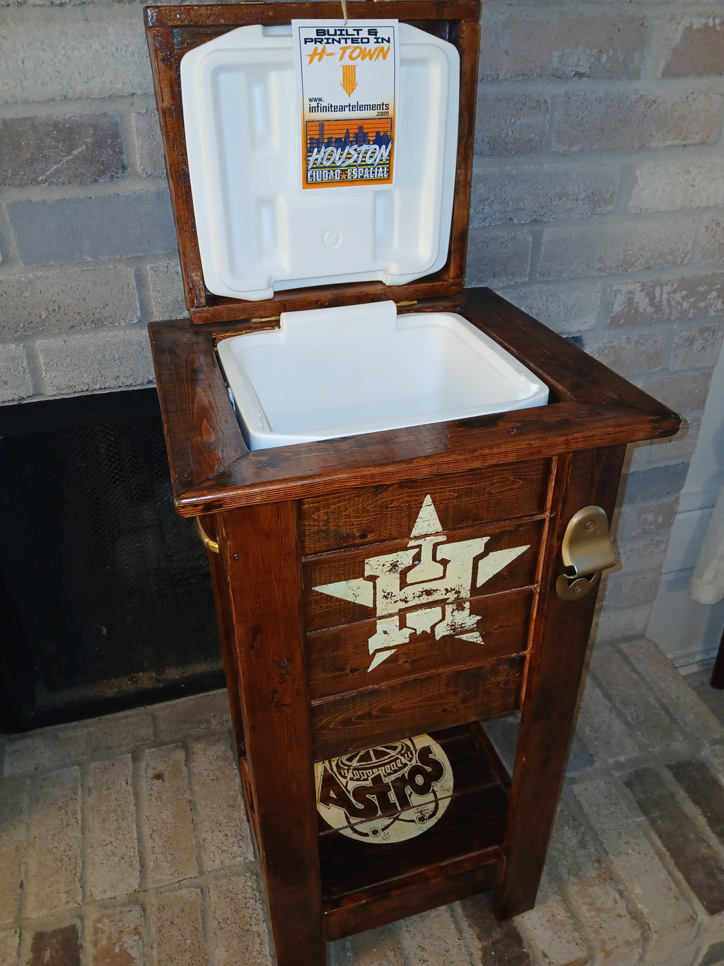Astros Rustic Mini Cooler