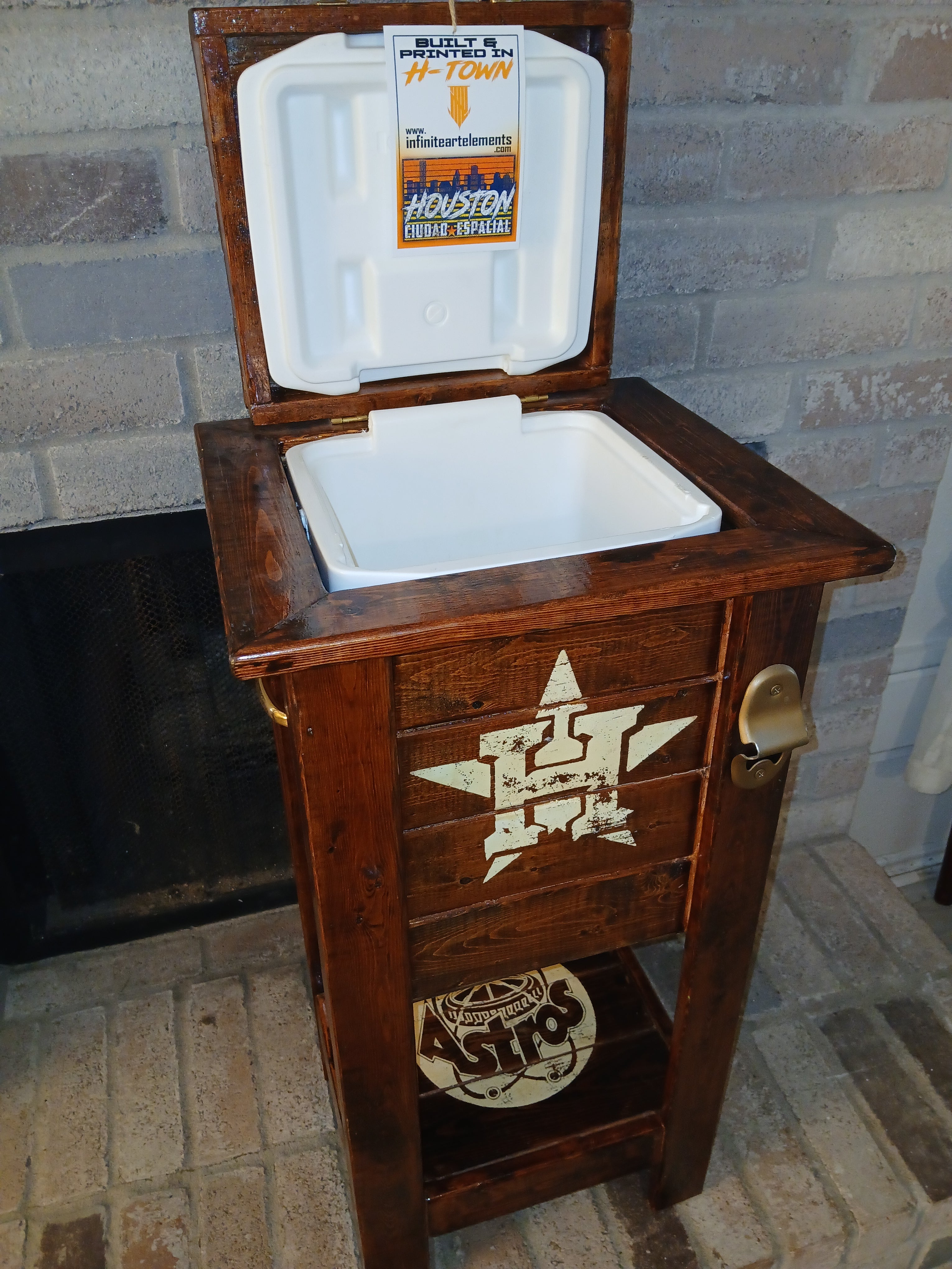 Astros Rustic Mini Cooler