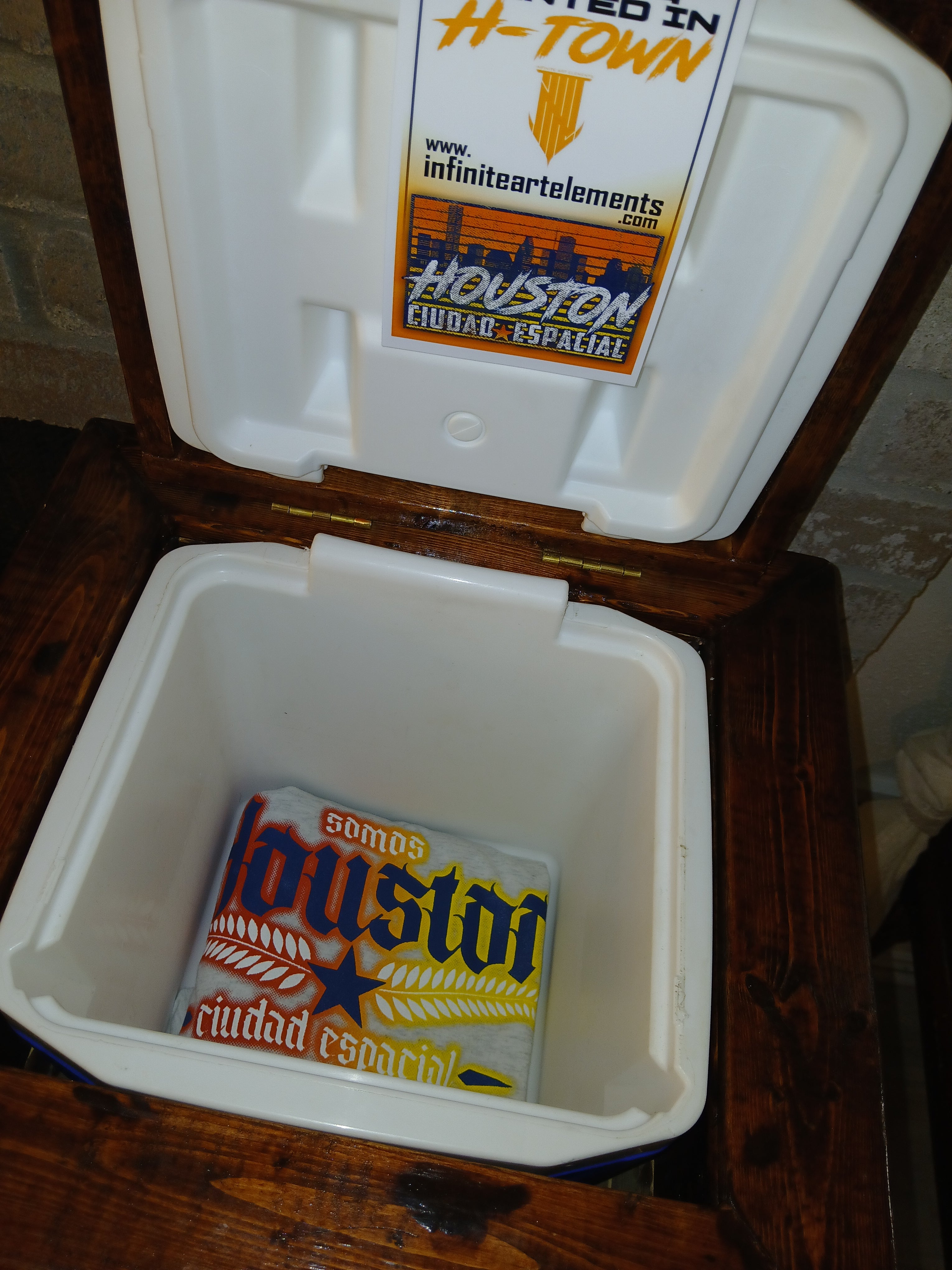 Astros Rustic Mini Cooler