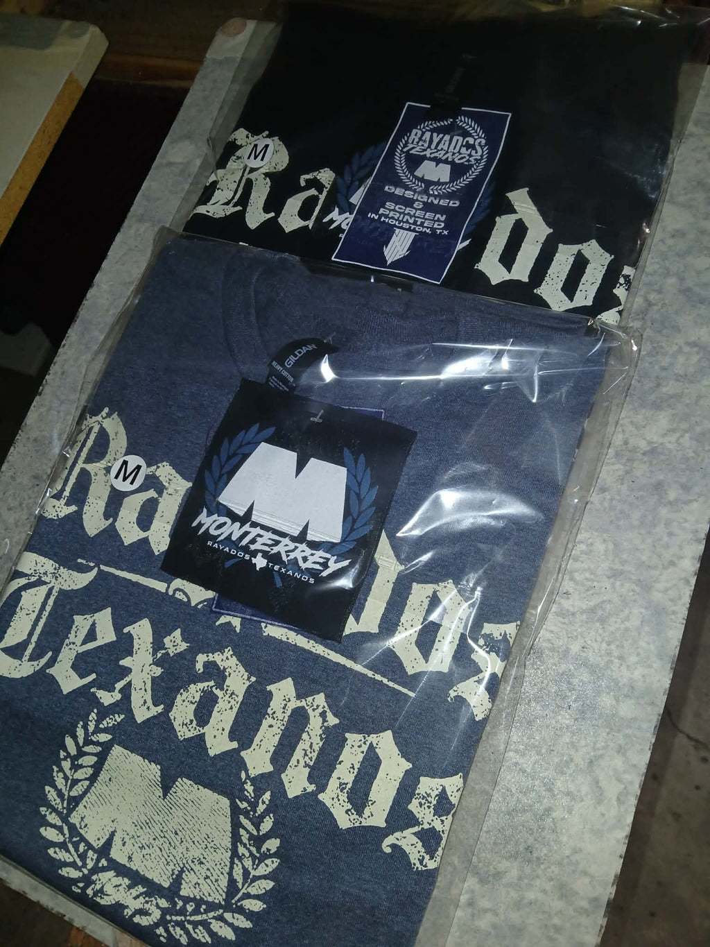 Rayados Texanos OFFICIAL FAN Shirt - HEATHER NAVY