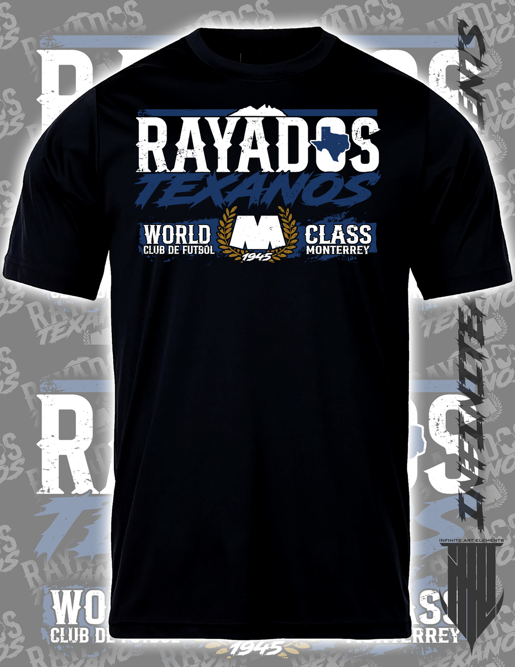 Rayados Texanos - Official Design