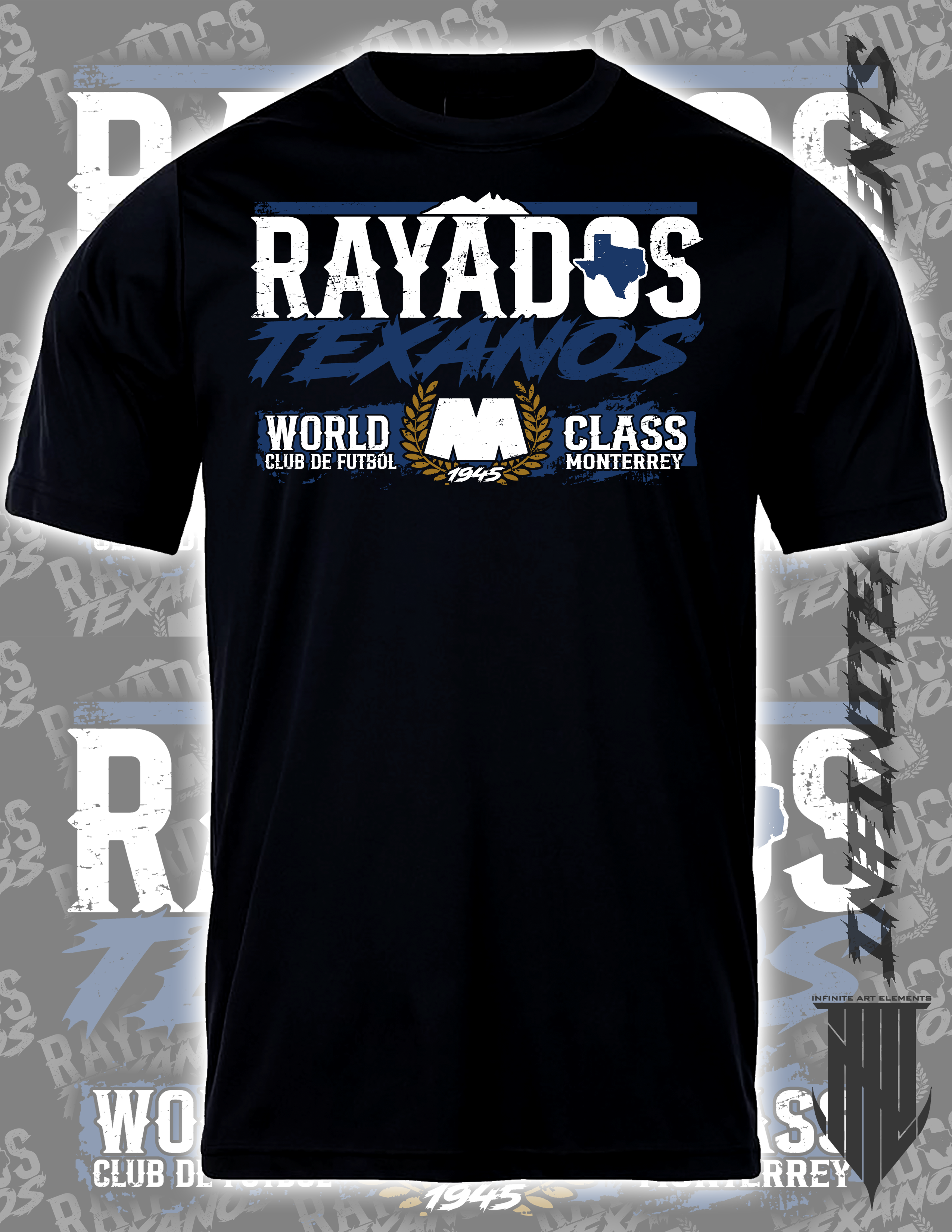 Rayados Texanos - Official Design